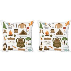 Camping Adventure Pillow Case Set - 2 pack
